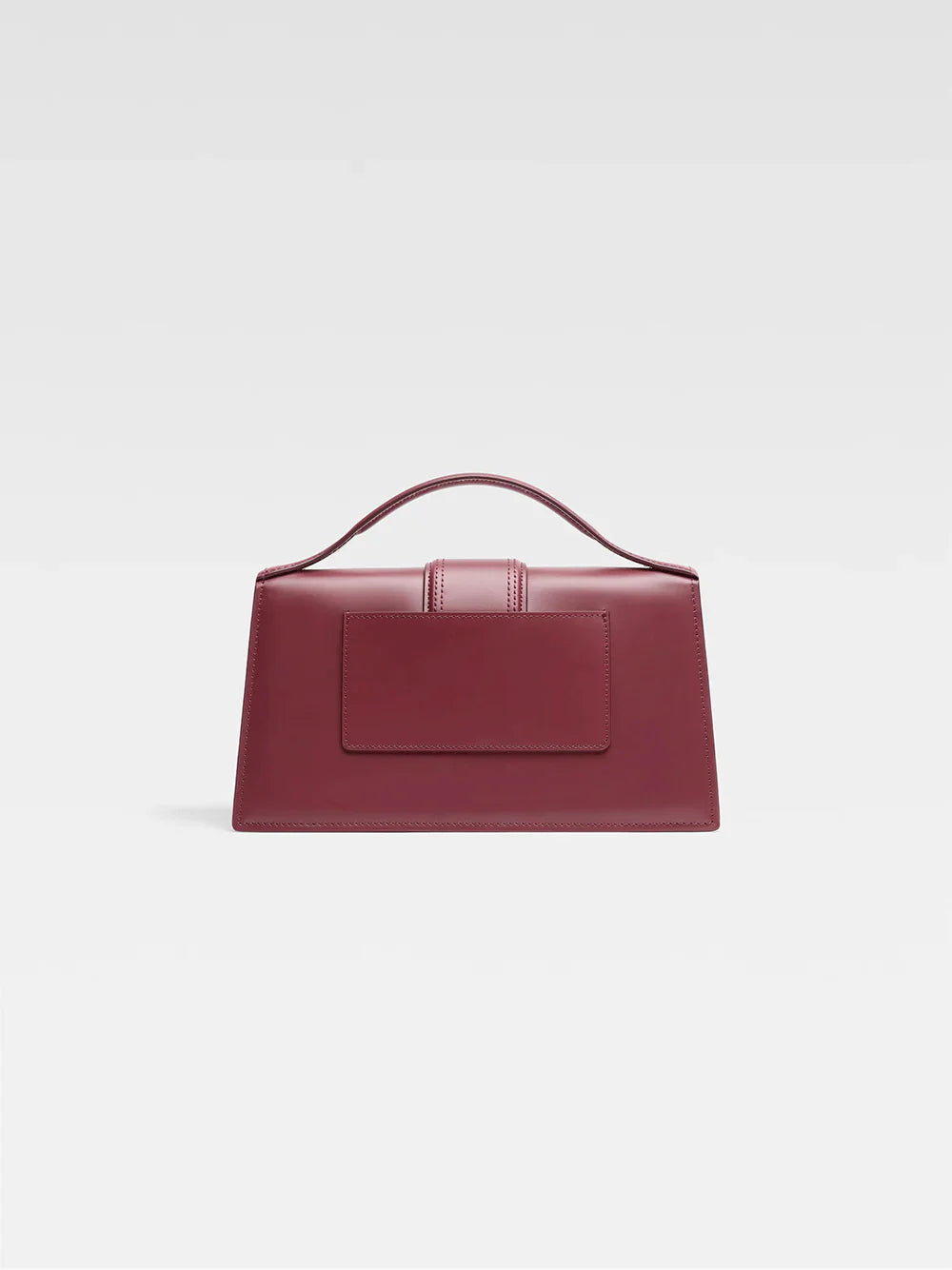 Jacquemus Le Grand Bambino Bordeaux Patent